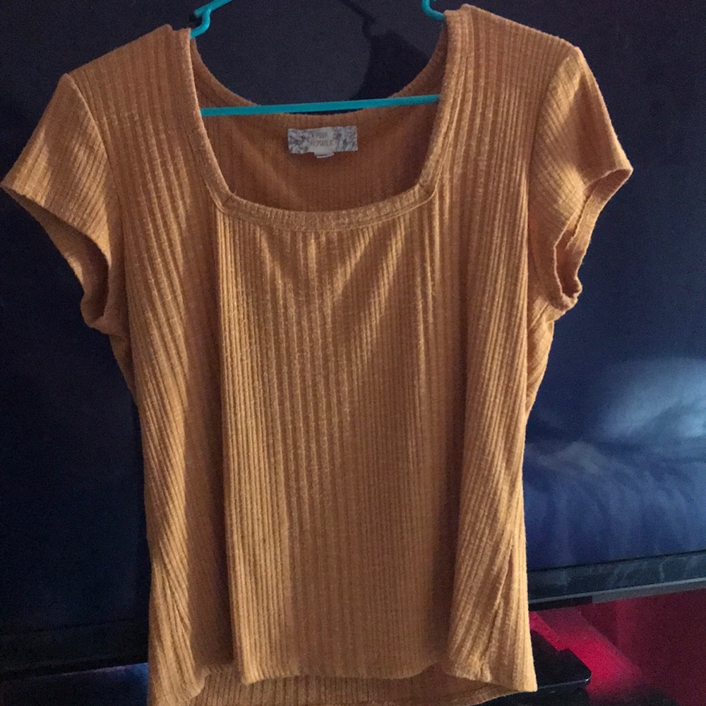 pink republic yellow shirt